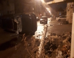 В Оренбурге ночью водитель въехал в опору теплотрассы