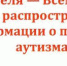 Всемирный день распространения информации о проблеме аутизма - ГБУЗ ООКПБ №1