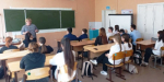 Урок с предпринимателем в Бродецкой школе