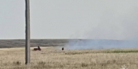 В Беляевском районе тушат степной пожар - Газета Оренбуржье