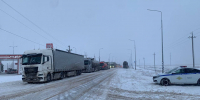 В Оренбуржье продлили перекрытие трассы Оренбург-Орск - Orenburg.Media