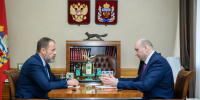 Комаров и Солнцев обсудили паводок, посевную и выборы в Оренбуржье - Газета Оренбуржье