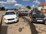 В Бугуруслане «Гранта» перевернулась и протаранила два автомобиля
